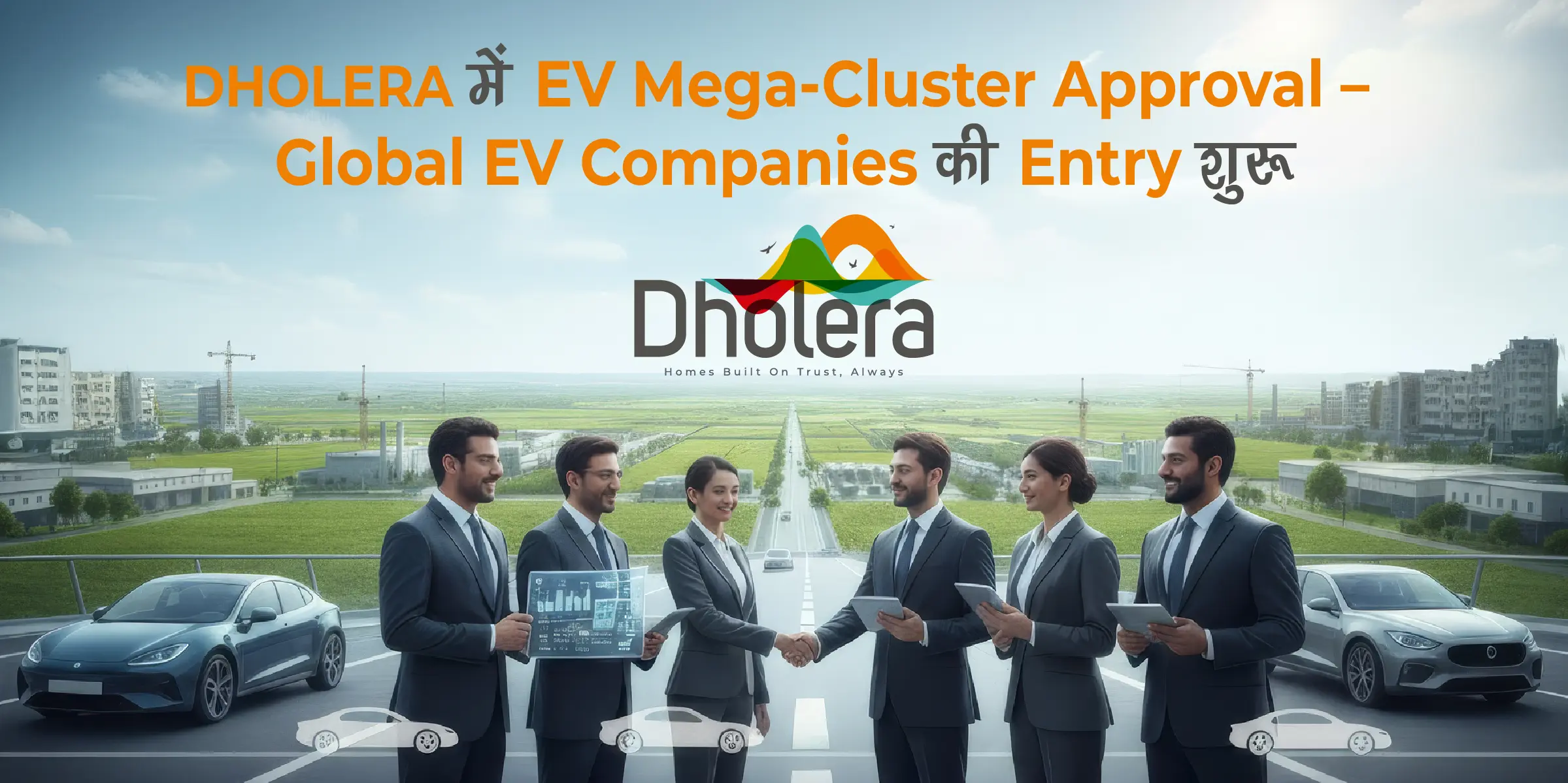 Dholera में EV Mega-Cluster Approv